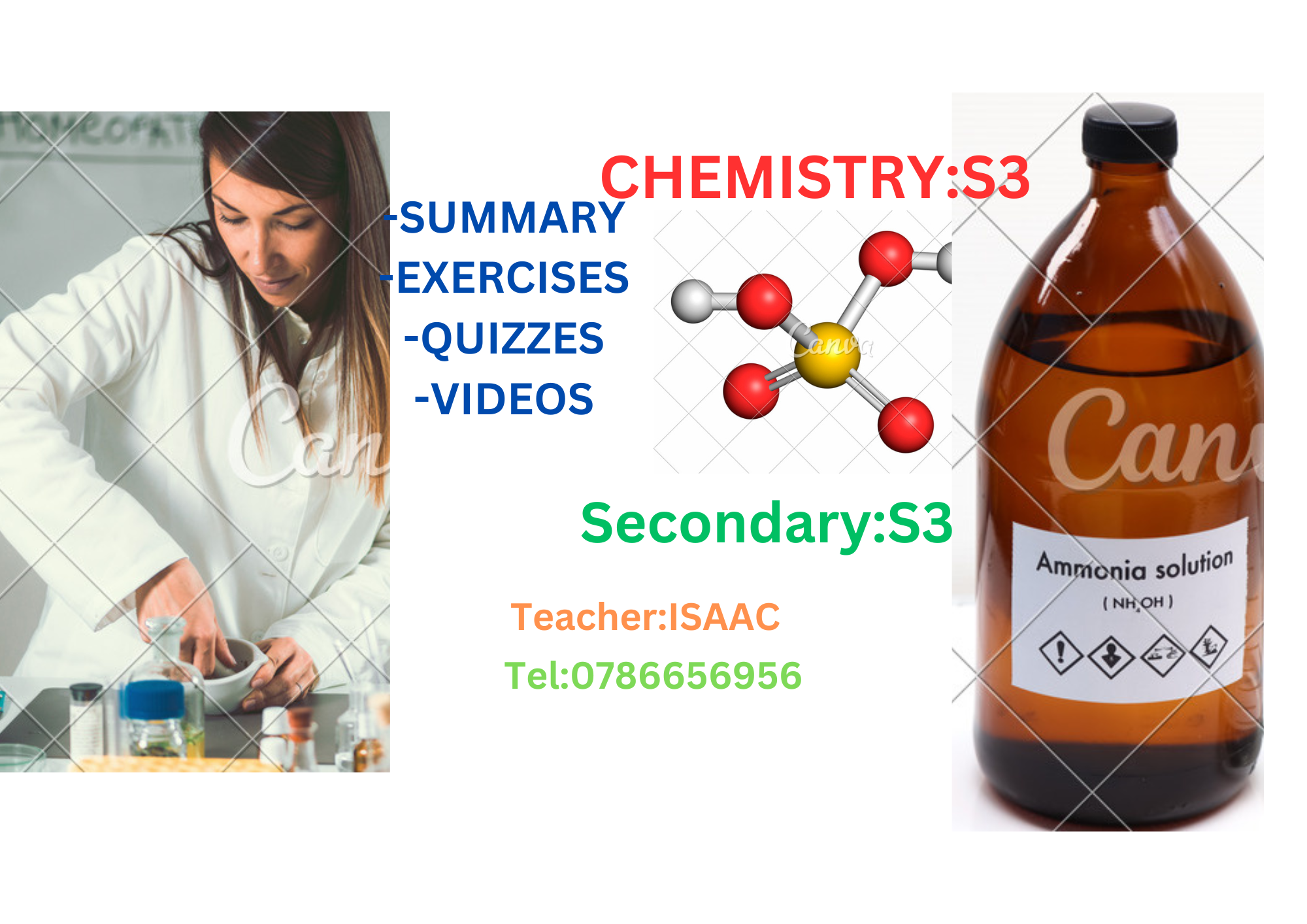 CHEMISRTY:S3;ONLINE QUIZZES ZIKOSORA,NOTES AND MULTIPLE CHOICE
